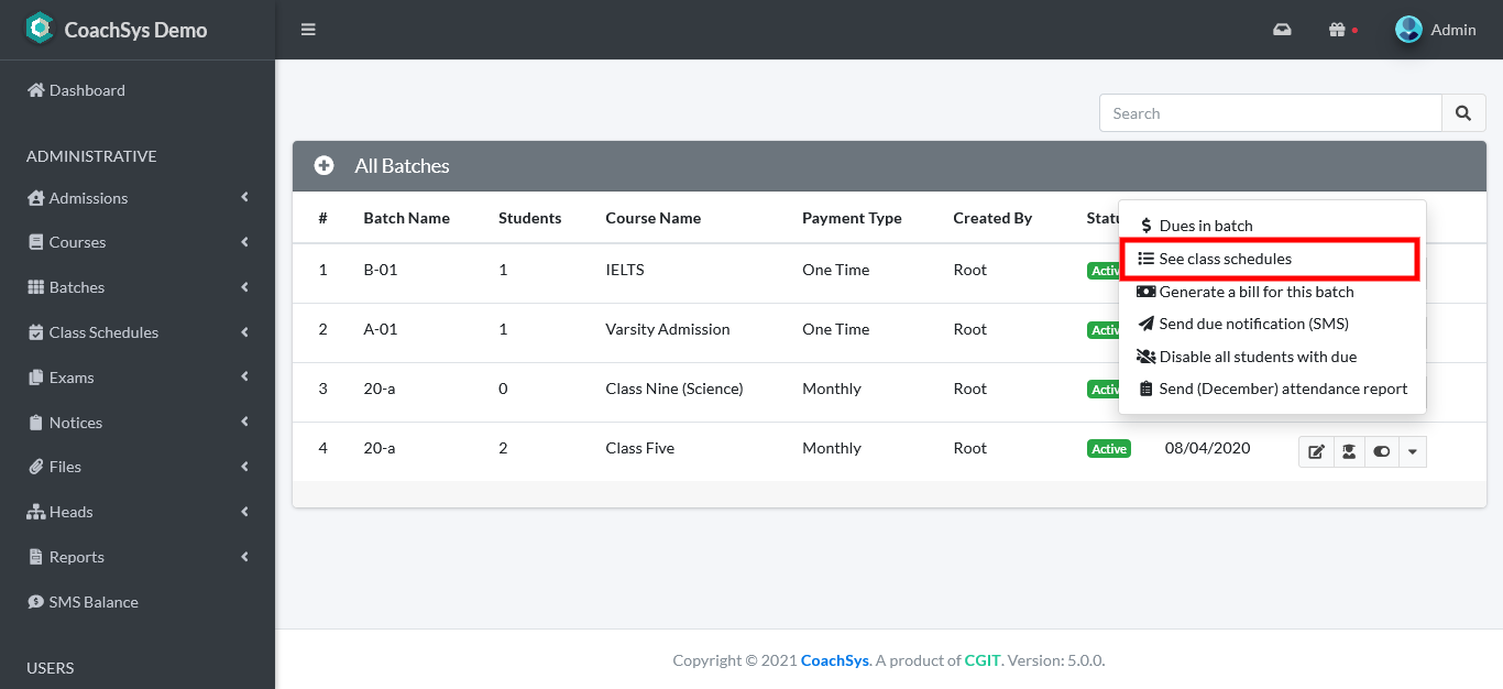 seeclassschedules